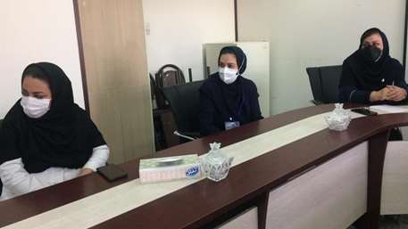  مراسم تودیع و معارفه پزشکان داروساز بیمارستان معتمدی گرمسار